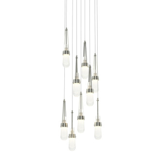 Link LED Pendant in Sterling (39|131100-SKT-LONG-85-YG0434) Link LED Pendant in Sterling (39|131100-SKT-LONG-85-YG0434)