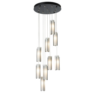 Exos Glass LED Pendant in Modern Brass (39|131104-SKT-LONG-86-GG0065)