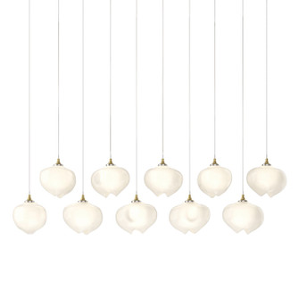 Ume LED Pendant in Modern Brass (39|131203-SKT-LONG-86-FD0710)