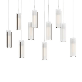 Exos Glass LED Pendant in Bronze (39|131204-SKT-LONG-05-GG0065)