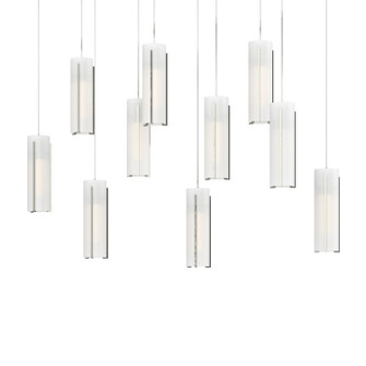 Exos Glass LED Pendant in Sterling (39|131204-SKT-LONG-85-GG0065)