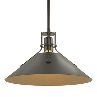 Henry One Light Pendant in Oil Rubbed Bronze (39|134550-SKT-MULT-14-10)