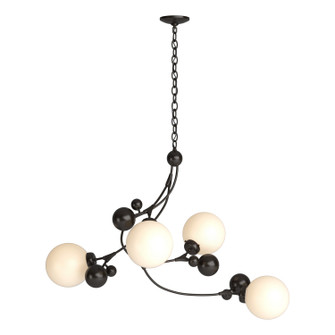 Sprig Four Light Pendant in Oil Rubbed Bronze (39|136420-SKT-14-GG0639)