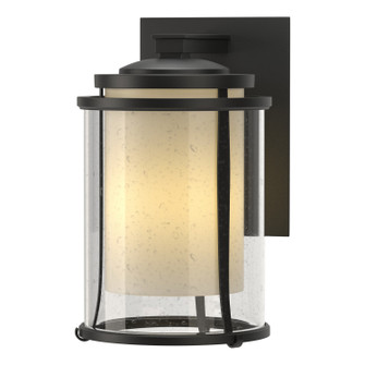 Meridian One Light Outdoor Wall Sconce in Coastal Black (39|305615-SKT-80-ZS0283)