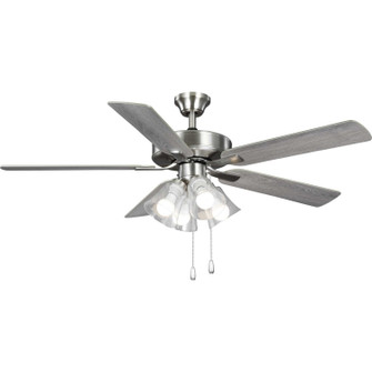 Airpro Builder Fan 52''Ceiling Fan in Brushed Nickel (54|P250085-009-WB)