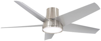 Chubby II 58''Outdoor Ceiling Fan in Brushed Nickel Wet (15|F782L-BNW)