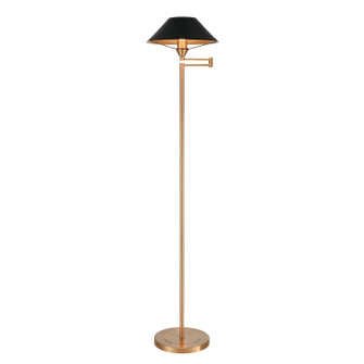 Arcadia One Light Floor Lamp in Aged Brass (45|S0019-9605)