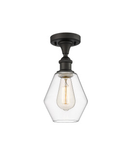 Ballston LED Semi-Flush Mount in Oil Rubbed Bronze (405|516-1C-OB-G652-6-LED)