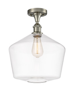 Ballston LED Semi-Flush Mount in Brushed Satin Nickel (405|516-1C-SN-G652-12-LED)