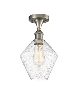 Ballston LED Semi-Flush Mount in Brushed Satin Nickel (405|516-1C-SN-G654-8-LED)