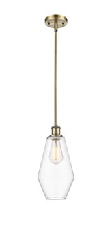 Ballston LED Mini Pendant in Antique Brass (405|516-1S-AB-G652-7-LED)