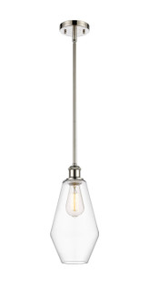 Ballston One Light Mini Pendant in Polished Nickel (405|516-1S-PN-G652-7)