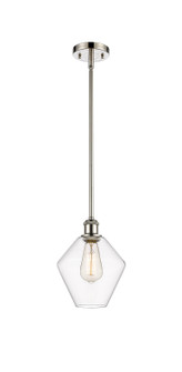 Ballston LED Mini Pendant in Polished Nickel (405|516-1S-PN-G652-8-LED)