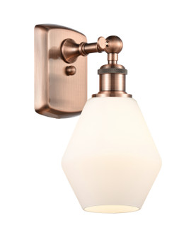 Ballston One Light Wall Sconce in Antique Copper (405|516-1W-AC-G651-6)