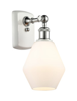 Ballston LED Wall Sconce in White Polished Chrome (405|516-1W-WPC-G651-6-LED)