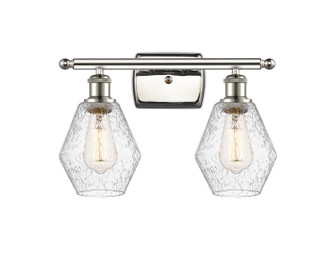 Ballston Two Light Bath Vanity in Polished Nickel (405|516-2W-PN-G654-6)