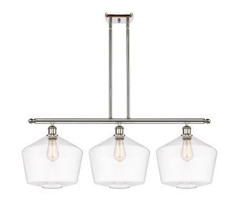 Ballston Three Light Island Pendant in Polished Nickel (405|516-3I-PN-G652-12)
