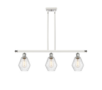 Ballston LED Island Pendant in White Polished Chrome (405|516-3I-WPC-G654-6-LED)