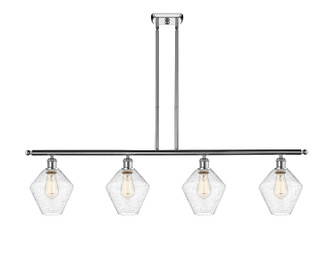 Ballston Four Light Island Pendant in Polished Chrome (405|516-4I-PC-G654-8)