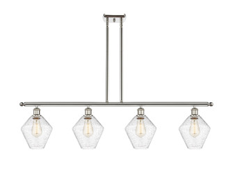 Ballston Four Light Island Pendant in Polished Nickel (405|516-4I-PN-G654-8)