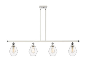 Ballston LED Island Pendant in White Polished Chrome (405|516-4I-WPC-G652-6-LED)