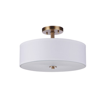 Amie Four Light Semi Flush Mount in Brass (90|421804)