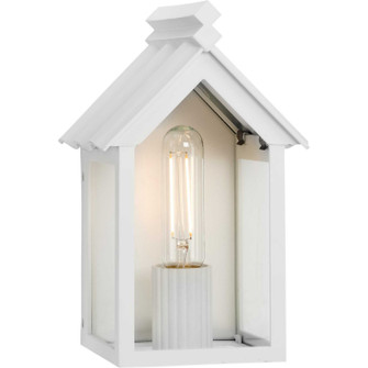 Point Dume-Dunemere One Light Outdoor Wall Lantern in Shelter White (54|P560302-192)