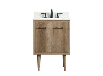 Cyrus Single Bathroom Vanity in Natural oak (173|VF48024NT-BS)