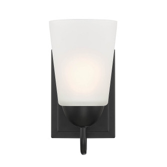 Malone One Light Wall Sconce in Matte Black (43|D267M-WS-MB)