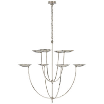 Keira LED Chandelier in Polished Nickel (268|TOB 5785PN)