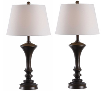 Isabella 2-Pack Table Lamp in Brushed Copper Bronze (87|KH80426)
