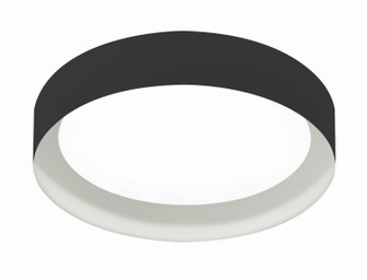 Reveal LED Flush Mount in Black and White (162|RVF162600L30D2BKWH)