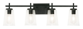 Joanna Four Light Vanity in Black (162|JNNV3309MBBK)