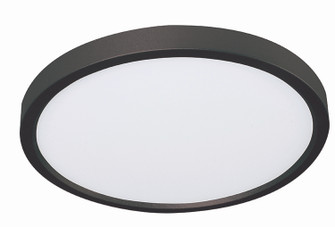 Edge Round Large LED Flush Mount in Black (162|EGRF1625LAJD1BK)