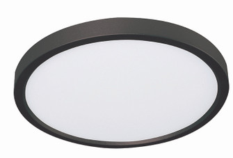 Edge Round LED Flush Mount in Black (162|EGRF12LAJD1BK)