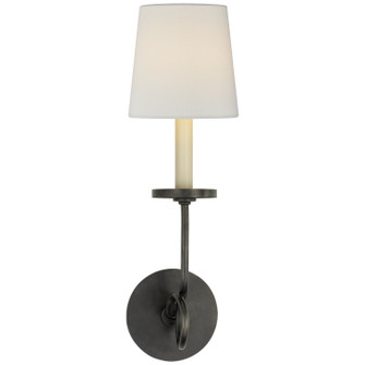 Symmetric Twist One Light Wall Sconce in Bronze (268|CHD 1610BZ-L)