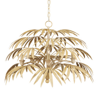 Calliope Five Light Chandelier in Coco Cream (142|9000-0930)