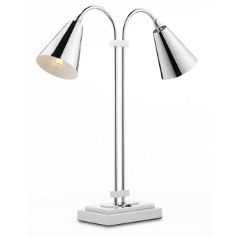 Two Light Desk Lamp in Polished Nickel (142|6000-0783)