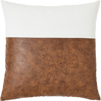 Veracruz Pillow in Off White/ Cognac (443|PWFL1354)