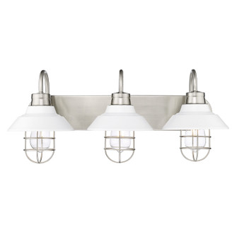 Lana Three Light Bath Vanity in Pewter (62|3320-BA3 PW-WHT)