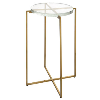 Star-crossed Accent Table in Brushed Gold (52|25226)