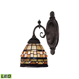 Mix-N-Match LED Wall Sconce in Tiffany Bronze (45|071-TB-10-LED)