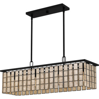 Seigler Four Light Island Chandelier in Matte Black (10|SGLM434MBK)