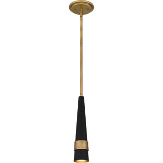 Quoizel Piccolo Pendant LED Mini Pendant in Weathered Brass (10|QPP5579WS)