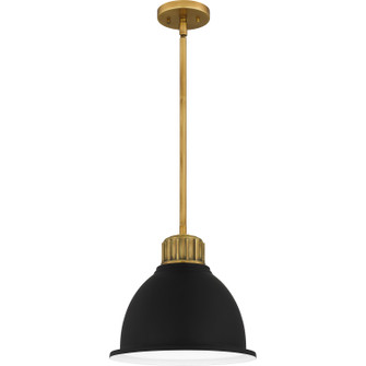 Quoizel Piccolo Pendant One Light Mini Pendant in Weathered Brass (10|QPP5569WS)