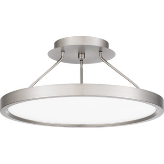Outskirts LED Semi Flush Mount in Brushed Nickel (10|OST1815BN)