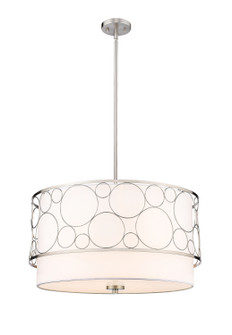 Kendall Four Light Chandelier in Brushed Nickel (224|197-24BN)