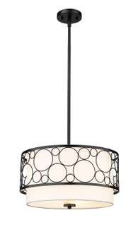 Kendall Three Light Pendant in Matte Black (224|197-17MB)