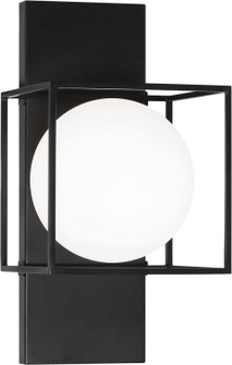 Squircle One Light Wall Sconce in Black (423|S03811BK)