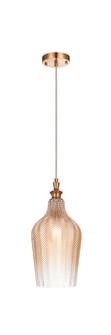 Renity One Light Pendant in Aged Gold Brass (423|C80101AG)